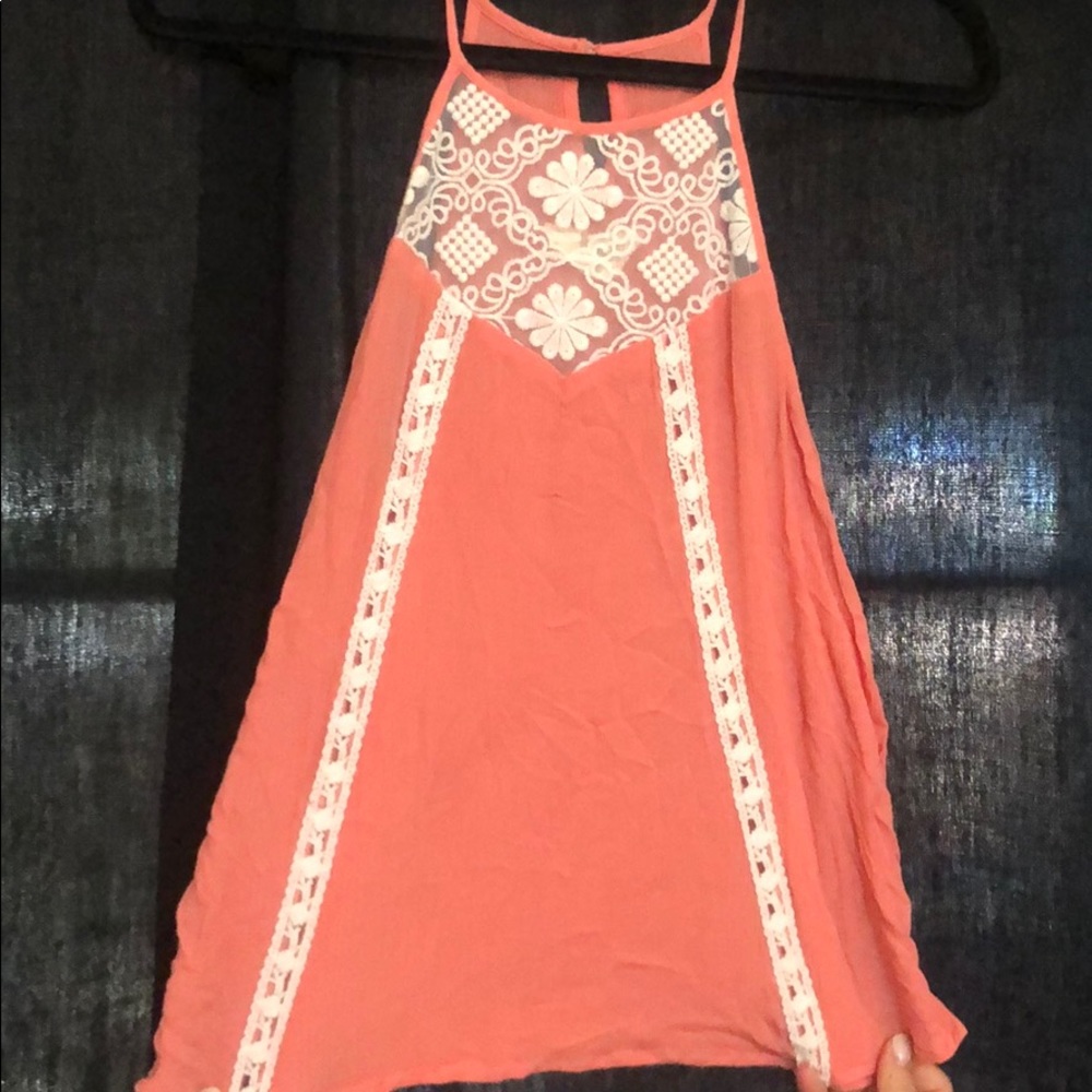 Pink summer tank top